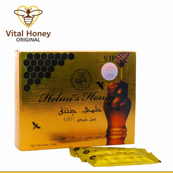 Helmi Genting Honey Royal Vital Honey (One Box*24 sachets)