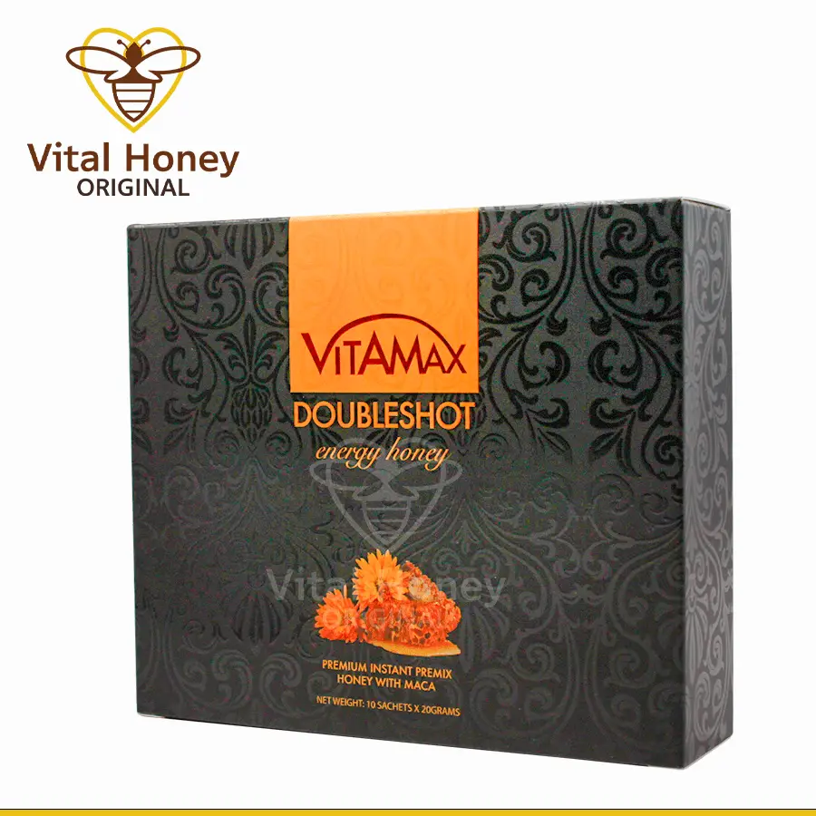 Miel aphrodisiaque Vitamax Doubleshot Energy 20g – Kevajo